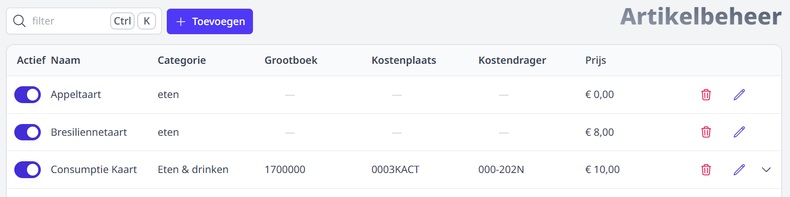 Webshop bekijken