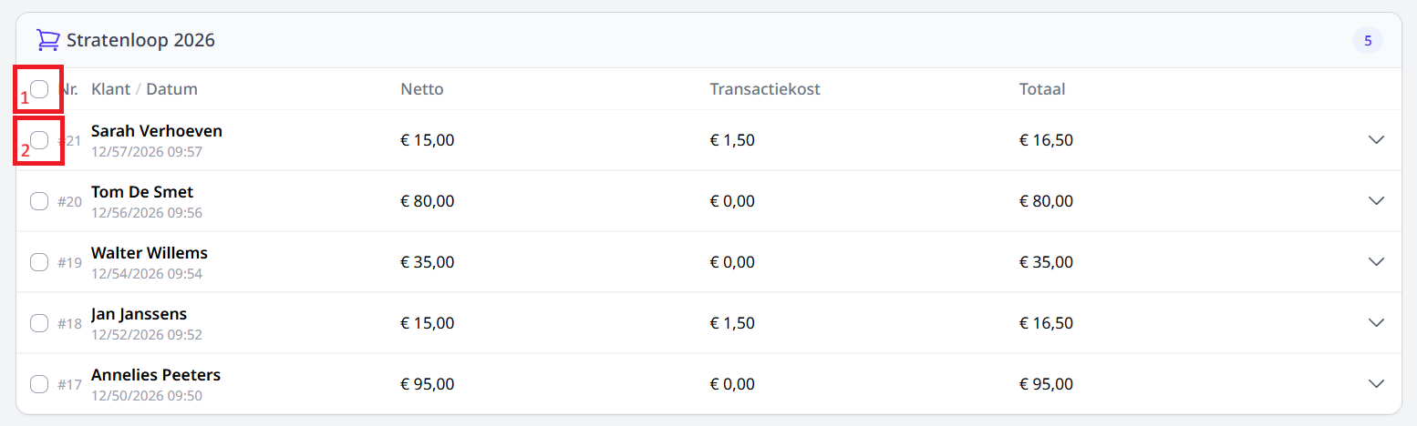 Selecteren